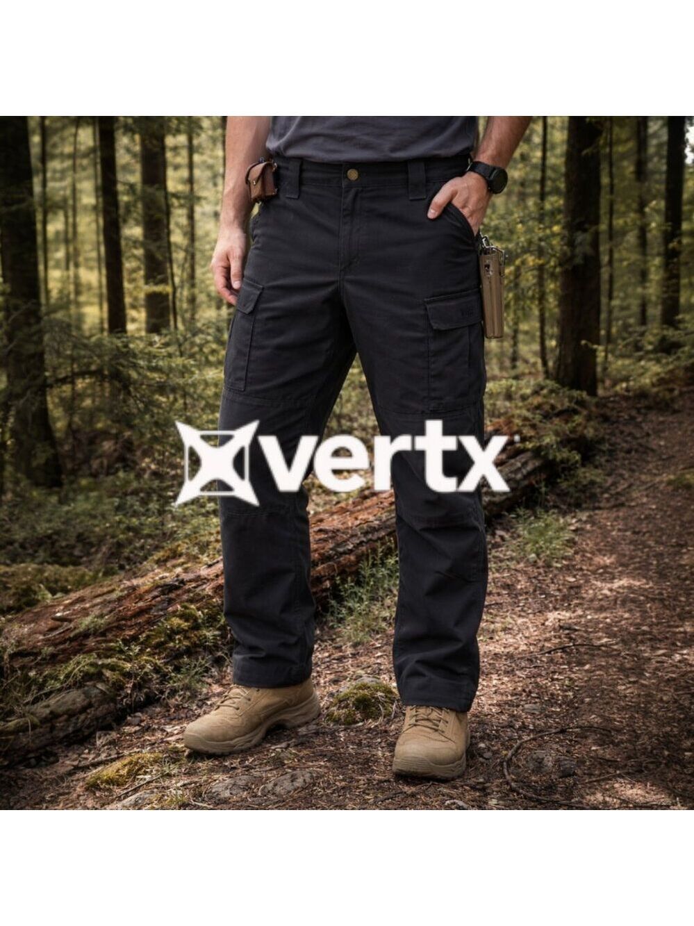 Vertx Phantom Ops Tactical Pants Men’s 36x34 Black Cargo Stretch Duty